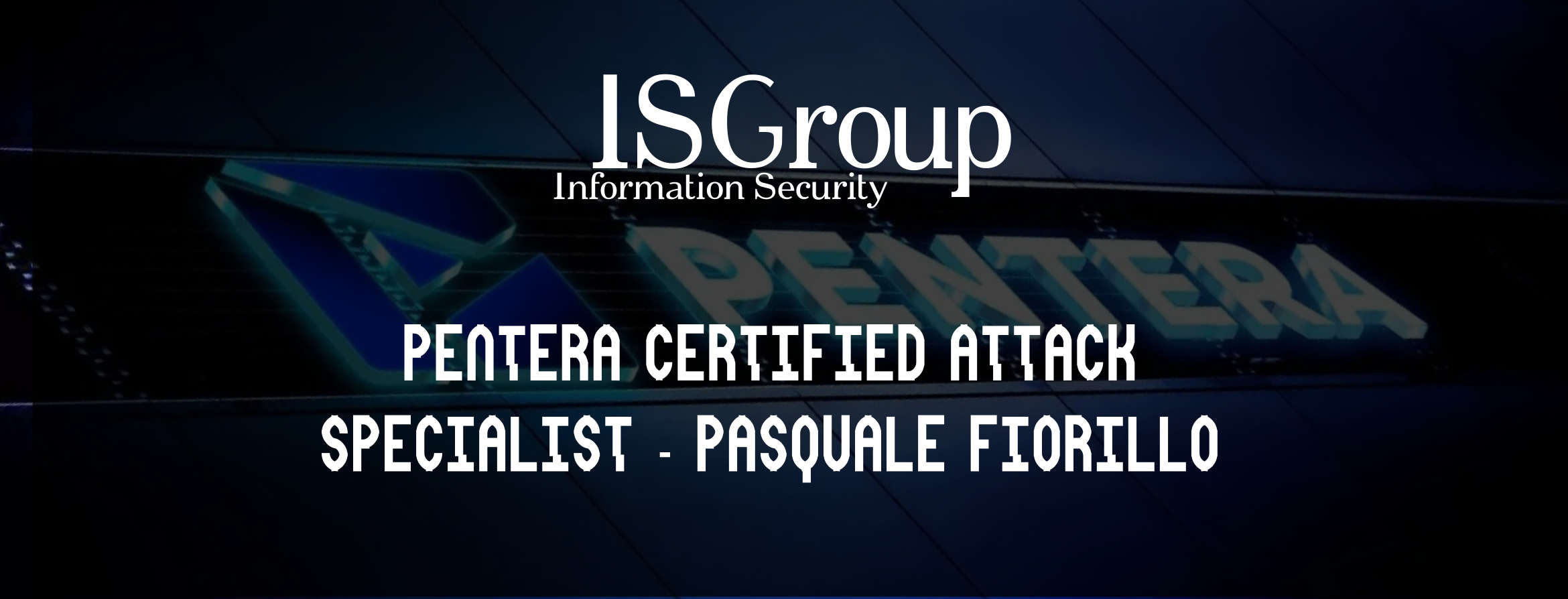 PenTera Certified Attack Specialist - Francesco Ongaro