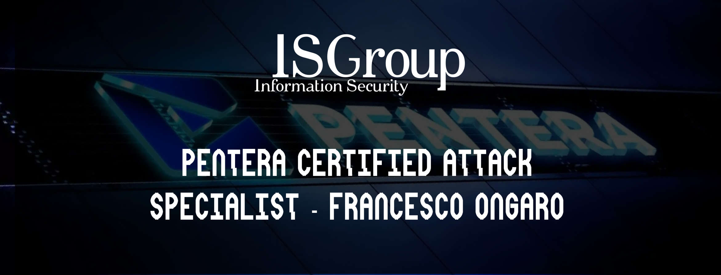 PenTera Certified Attack Specialist - Francesco Ongaro