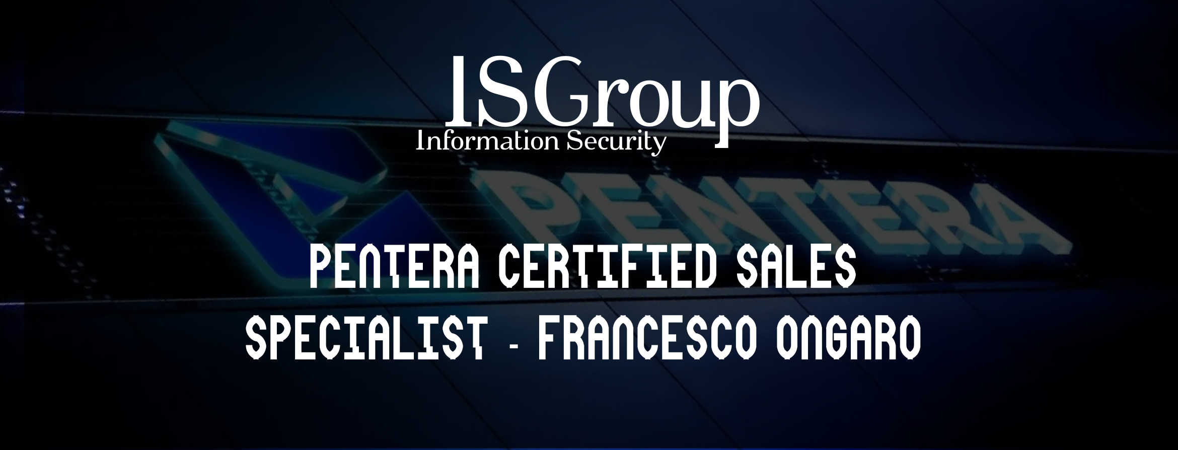 PenTera Certified Sales Specialist - Francesco Ongaro